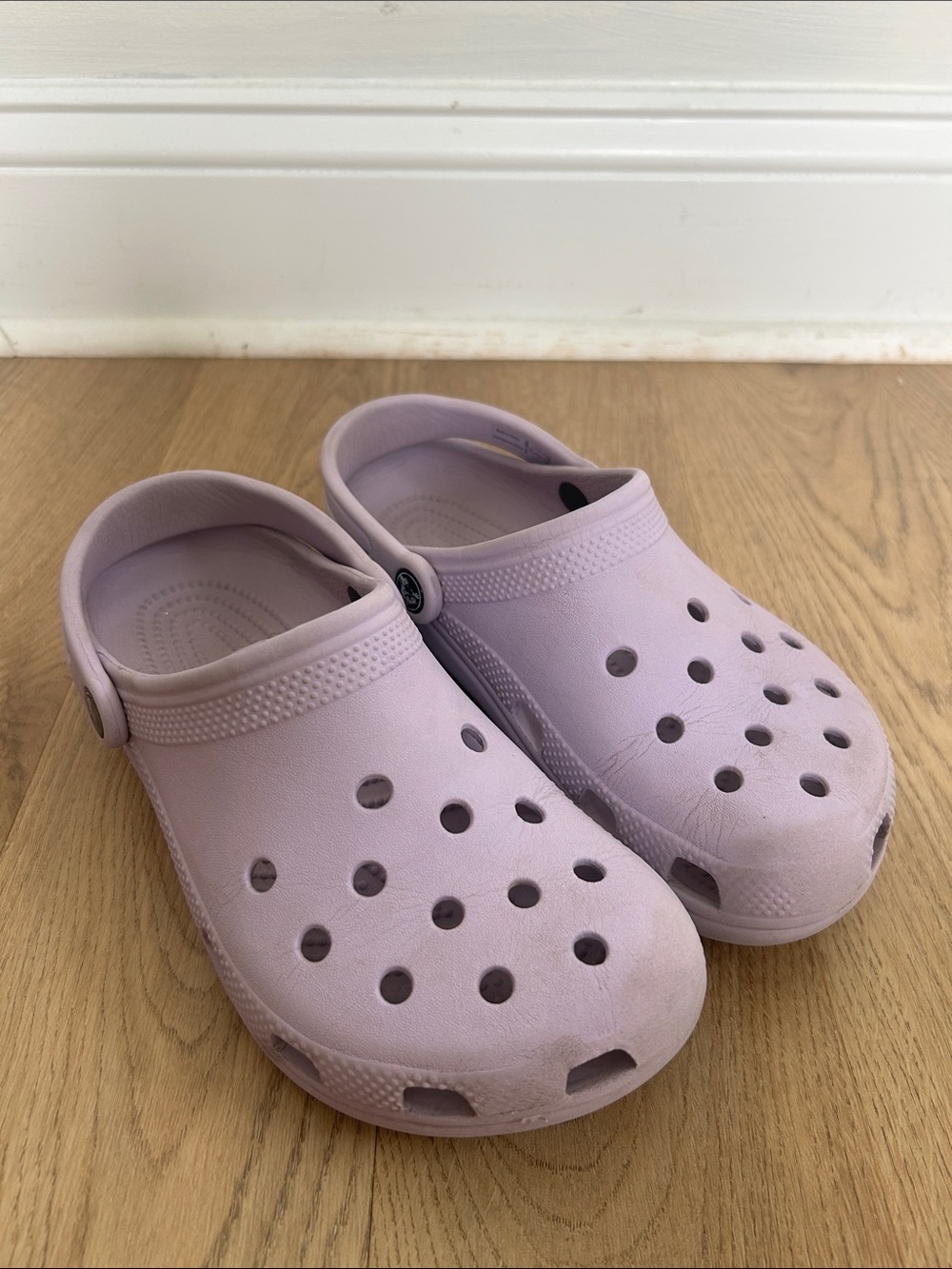 Crocs Kids Light Purple Classic Clog Size Big Girl 5